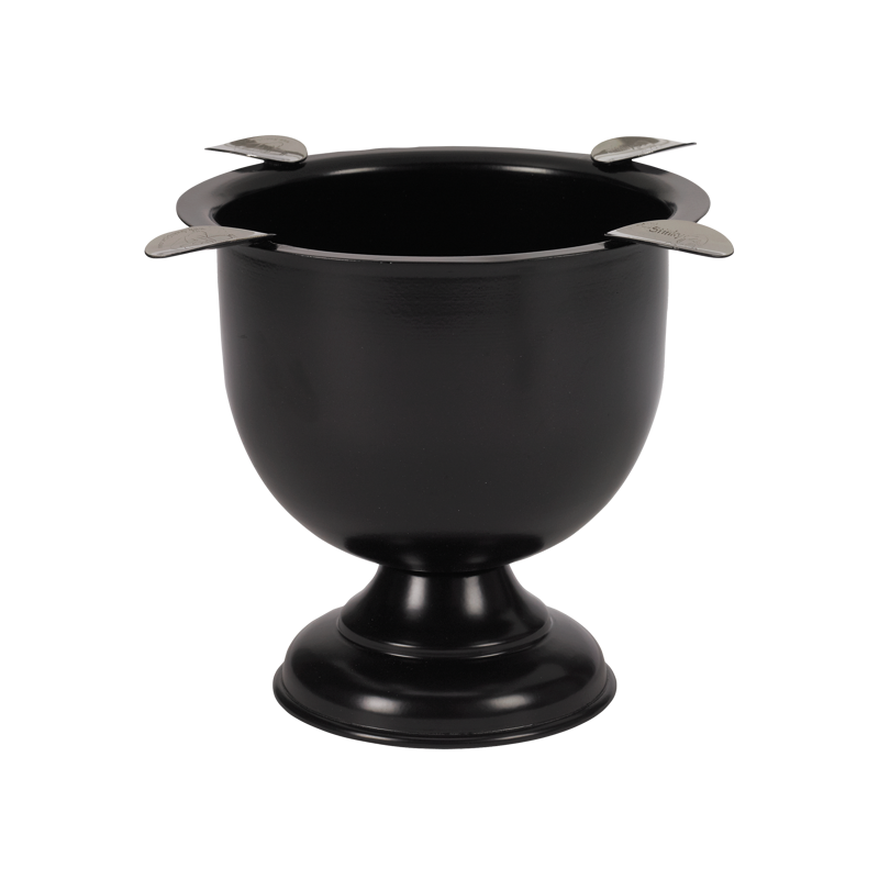 Stinky Cigar Tall Ashtray Black