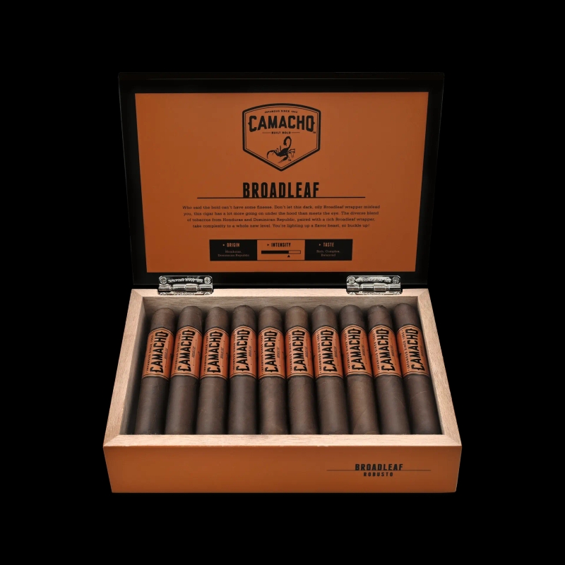 Camacho Broadleaf Robusto (pk/5)