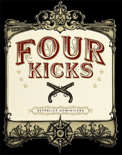 Crowned Heads Four Kicks Maduro Corona Gorda Single (bx/24)