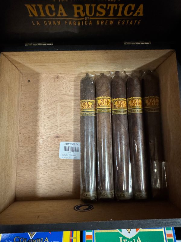 Nica Rustica Broadleaf by Drew Estate Short 50x5 Single (bx/25)