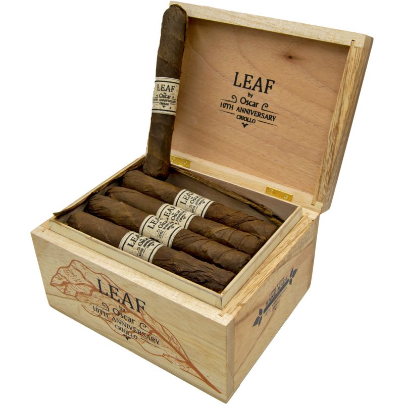 Leaf By Oscar 10th Anniversary Criollo Sixty Single (bx/20)