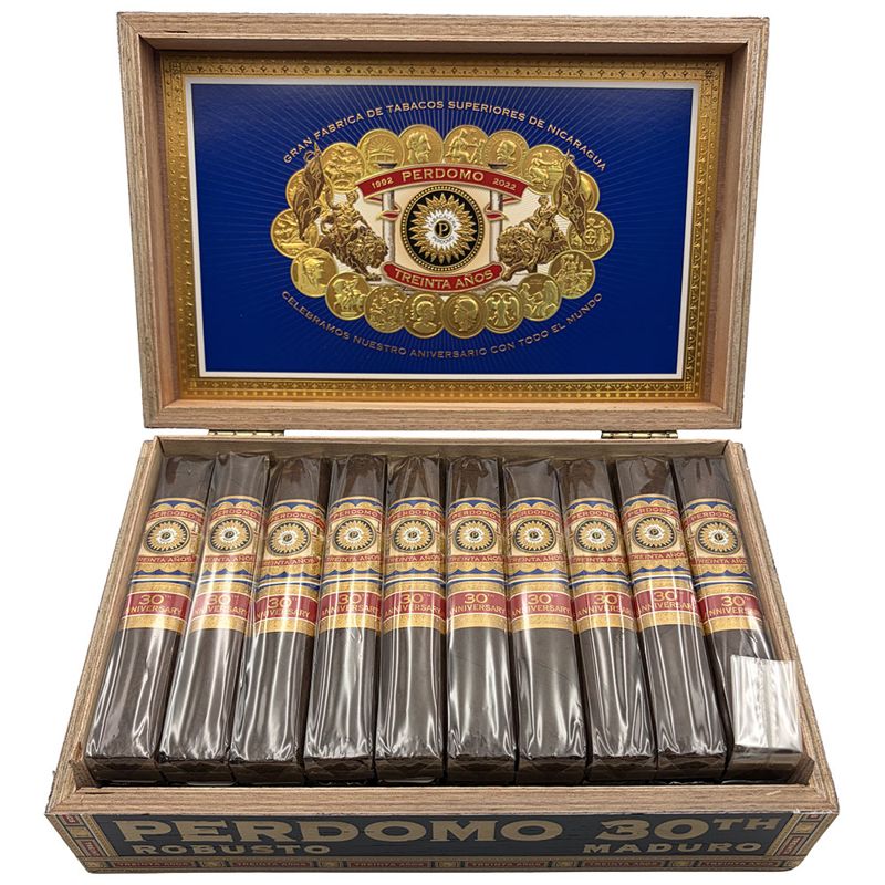 Perdomo 30th Anniversary Box-Pressed Maduro Robusto (pk/5)