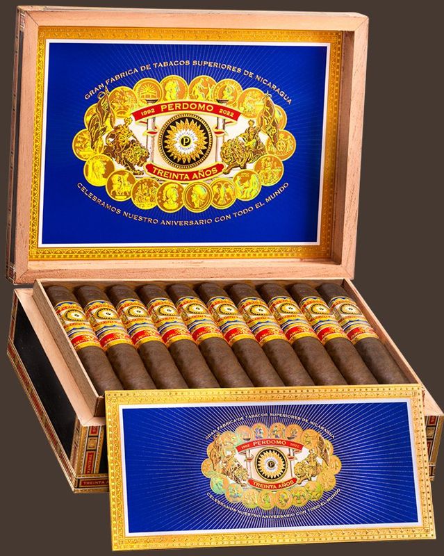 Perdomo 30th Anniversary Box-Pressed Maduro Epicure Single (bx/30)