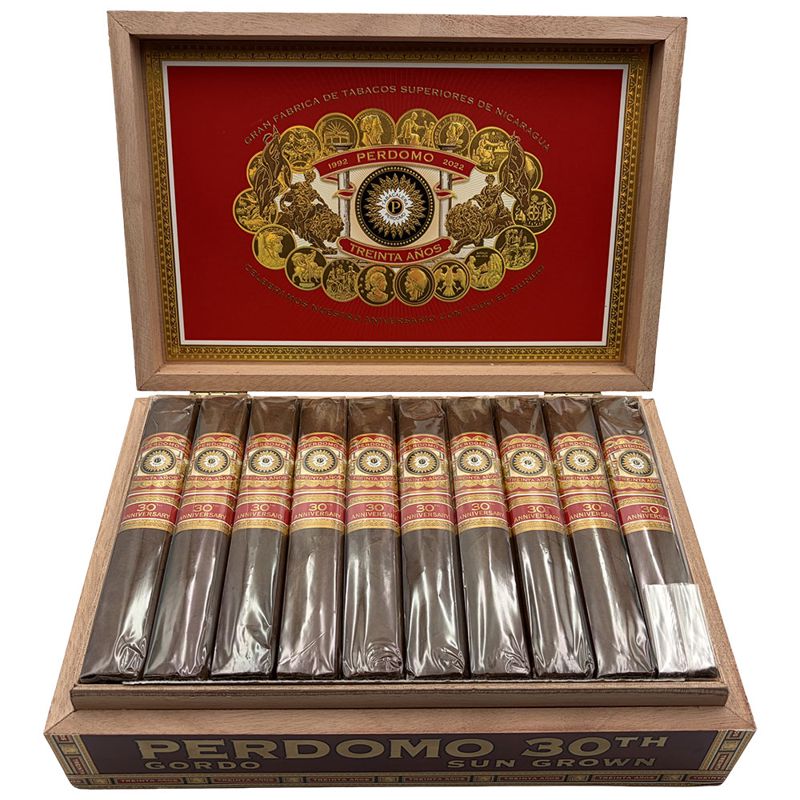 Perdomo 30th Anniversary Box-Pressed Sun Grown Robusto (pk/5)