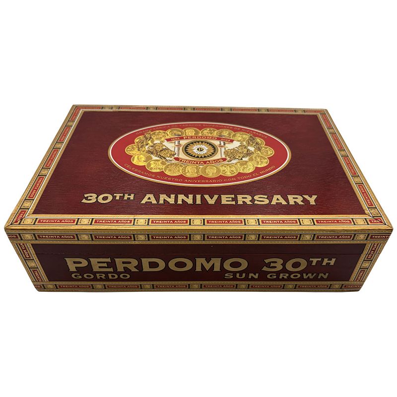 Perdomo 30th Anniversary Box-Pressed Sun Grown Robusto (pk/5)