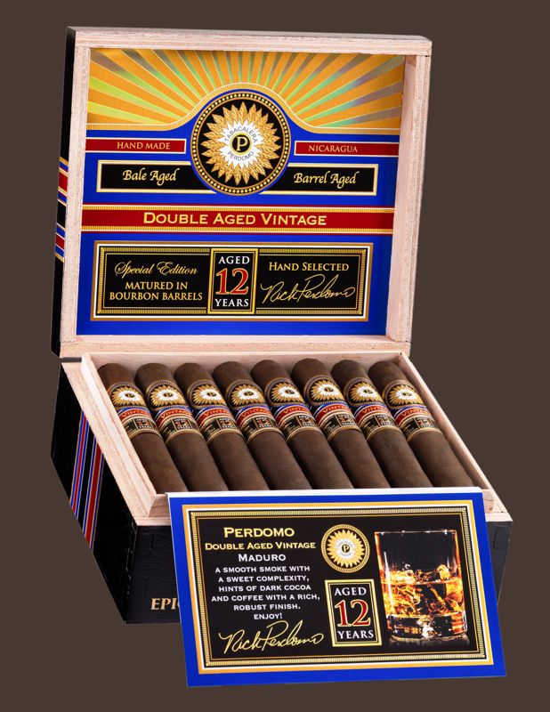 Perdomo Double Aged 12 Year Vintage Maduro Epicure Single (bx/24)