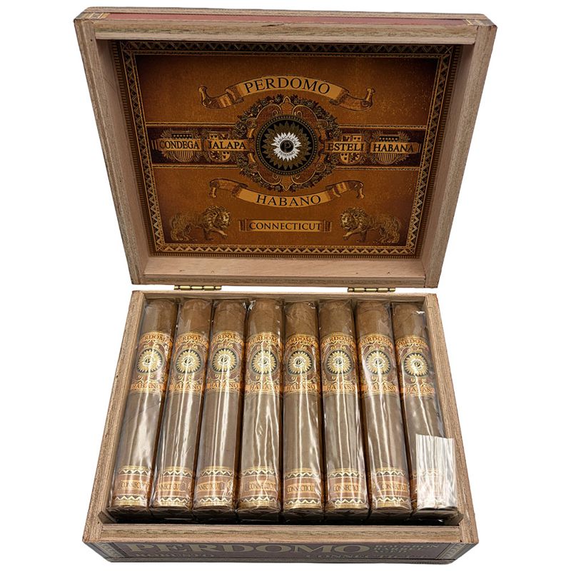 Perdomo Habano Bourbon Barrel-Aged Connecticut Robusto (pk/5)
