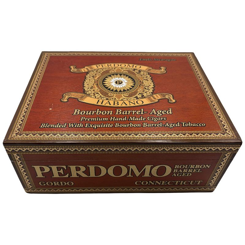 Perdomo Habano Bourbon Barrel-Aged Connecticut Robusto Single (bx/24)
