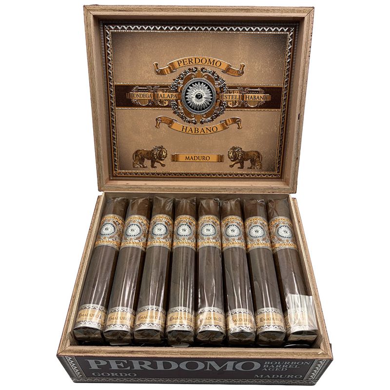 Perdomo Habano Bourbon Barrel-Aged Maduro Robusto (pk/5)
