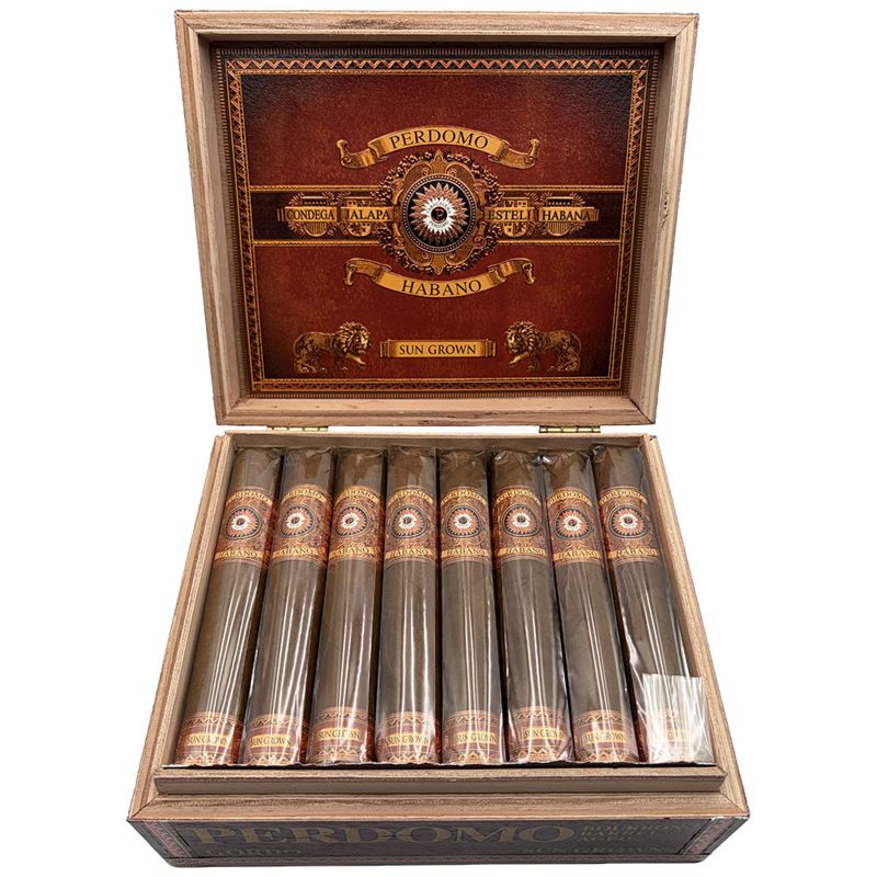 Perdomo Habano Bourbon Barrel-Aged Sun Grown Robusto (pk/5)