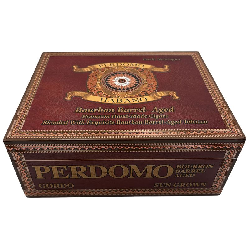 Perdomo Habano Bourbon Barrel-Aged Sun Grown Robusto (pk/5)