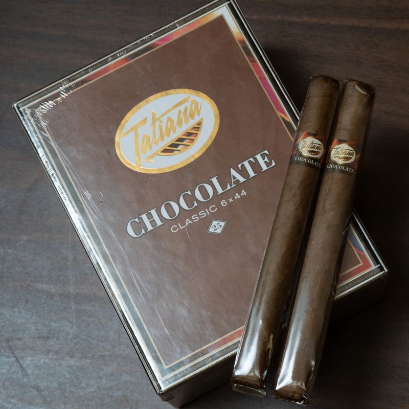 Tatiana Chocolate Flavored Cigars Classic Chocolate Corona (bx/25)