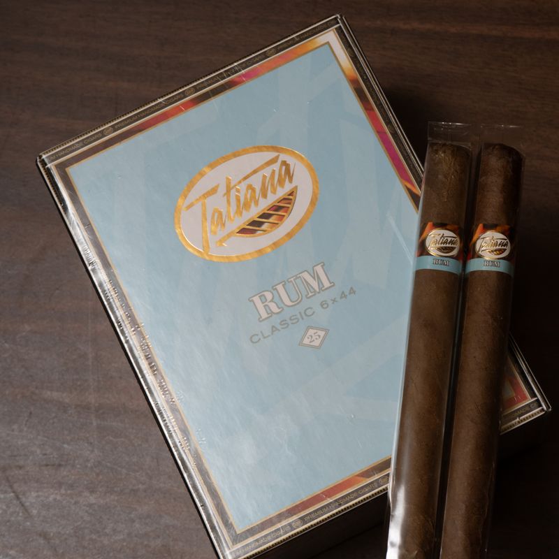 Tatiana Rum Flavored Cigars La Vita Rum (Petite Corona) (5.0" x 38) (bx/25)