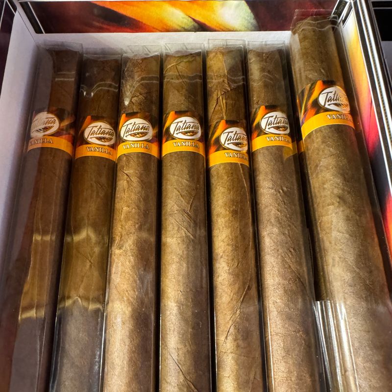 Tatiana Vanilla Flavored Cigars La Vita Vanilla (bx/25)