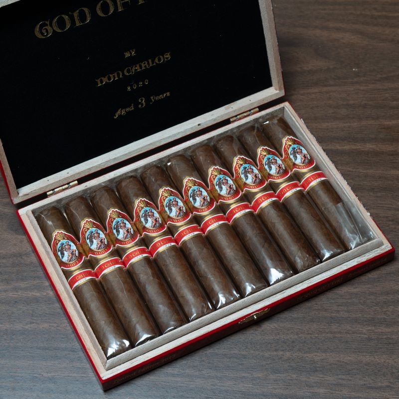 God of Fire by Don Carlos Robusto Tubos Single (bx/8)