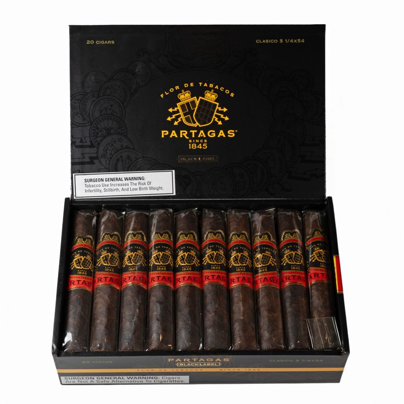 Partagas Black Label Bravo Single (bx/20)