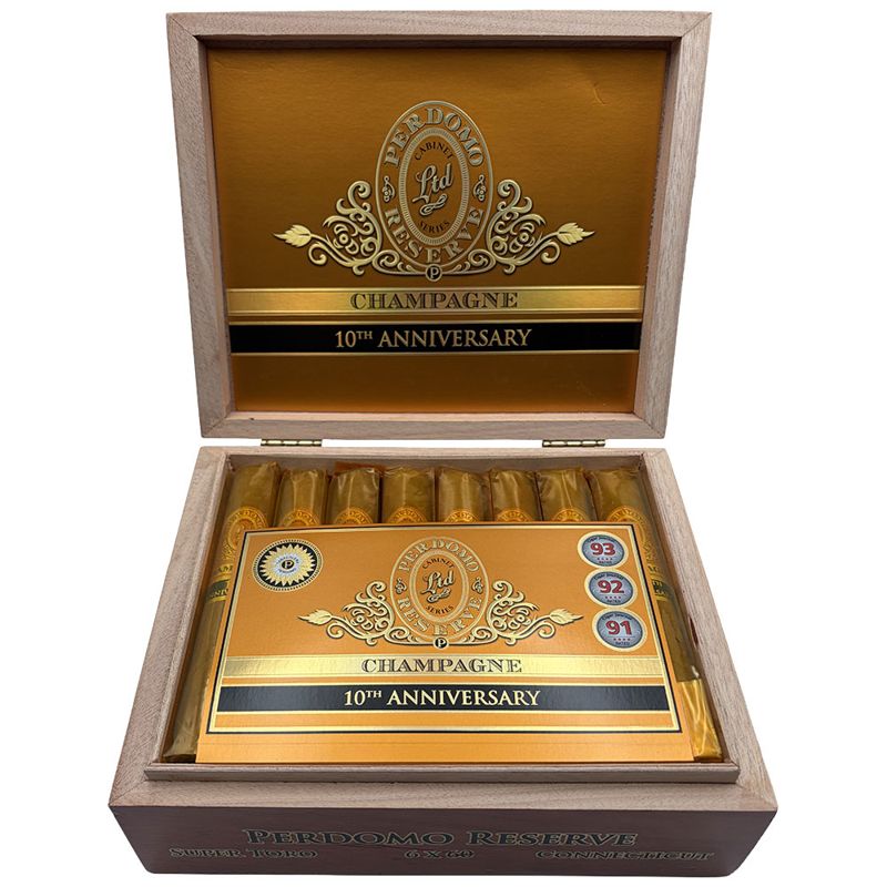 Perdomo Reserve 10th Anniv. Champagne Super Toro (bx/25)