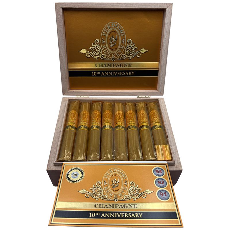 Perdomo Reserve 10th Anniv. Champagne Super Toro (bx/25)