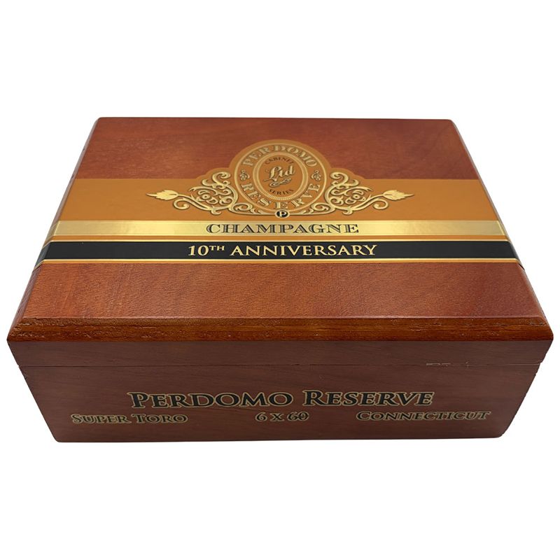 Perdomo Reserve 10th Anniv. Champagne Magnum 50 Tubo (bx/12)