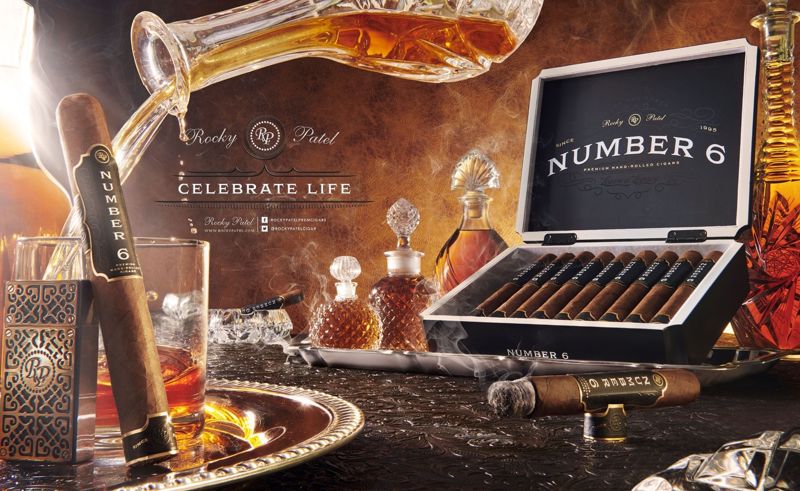 Rocky Patel Number 6 Toro Tubo Single (bx/10)