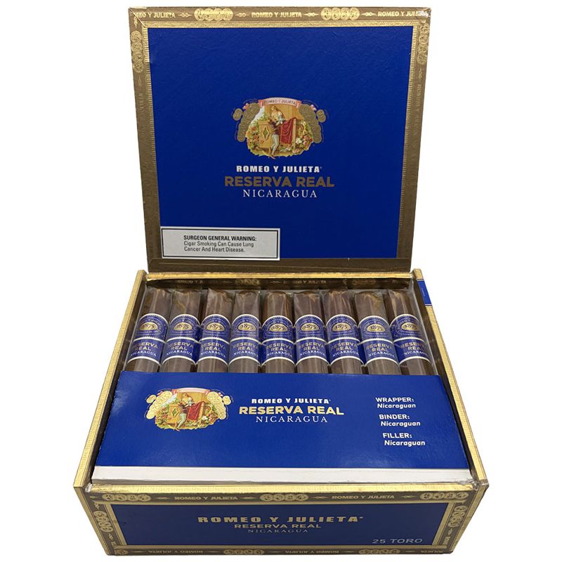 Romeo y Julieta Reserva Real Nicaragua Toro (bx/25)