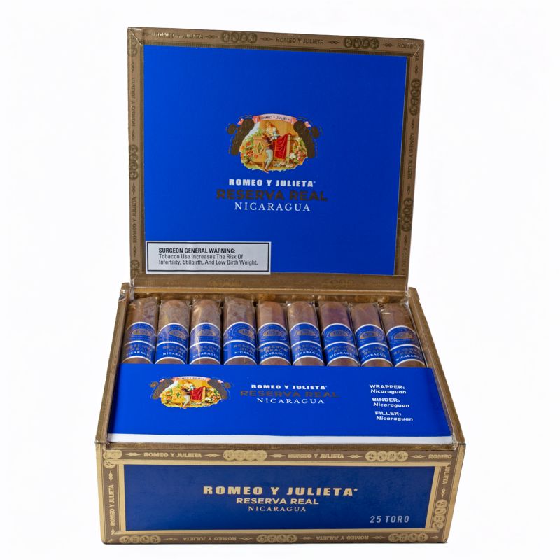 Romeo y Julieta Reserva Real Nicaragua Robusto Single (bx/25)