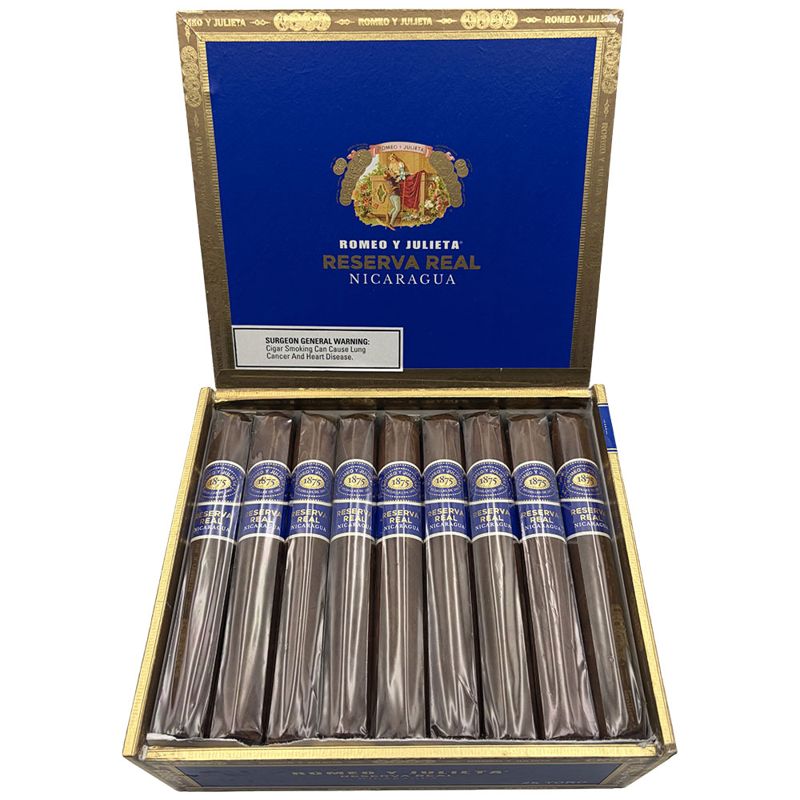 Romeo y Julieta Reserva Real Nicaragua Toro Single (bx/25)