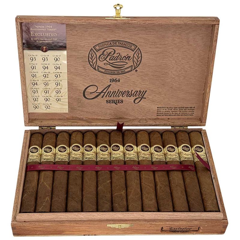 Padron 1964 Anniversary Series Natural Exclusivo (bx/25)
