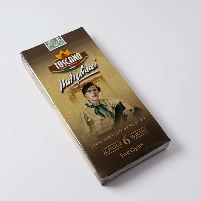 Toscano Modigliani Cheroot (pk/5)