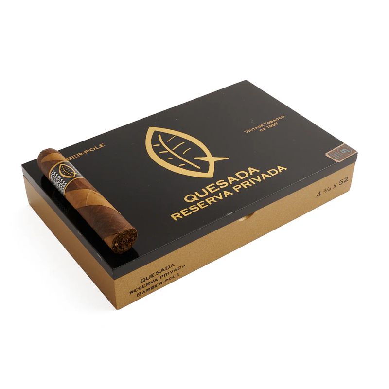 Quesada Reserva Privada Barberpole Robusto (pk/5)