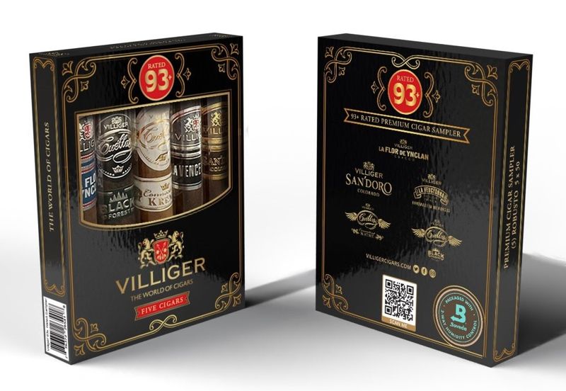 Villiger 93+ Rated Robusto Sampler (pk/5)