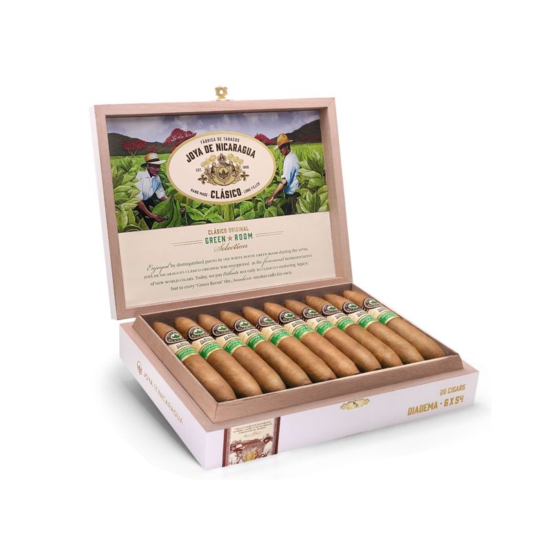 Joya de Nicaragua Clásico Original Green Room Selection Diadema (bx/20)