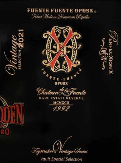 Fuente Fuente Opus X Toymaker's Vintage Series 2021 Fuente Fuente (bx/5) Single