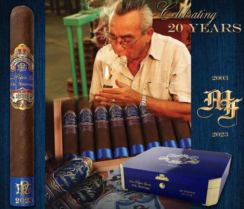 Don Pepin Garcia 20th Anniversary Limited Edition 2023 Toro (bx/20) Single