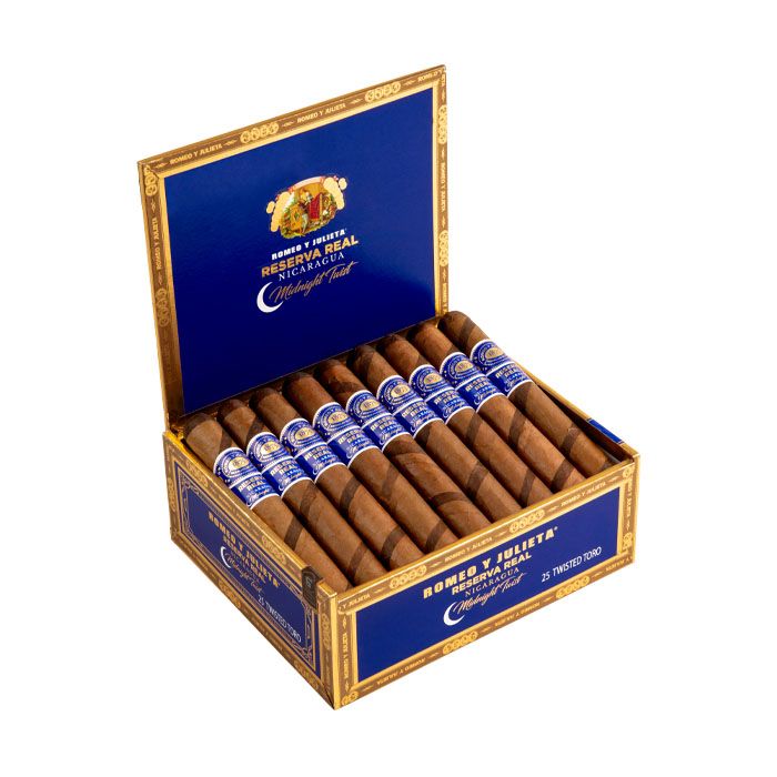 Romeo y Julieta Reserva Real Nicaragua Midnight Twist Twisted Toro (pk/5)