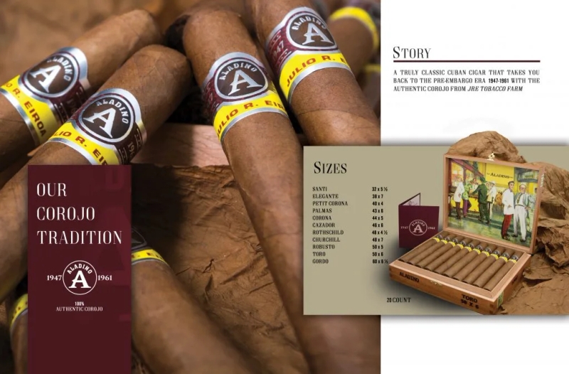 Aladino Corojo Robusto (5.0x50) | BOX OF 20