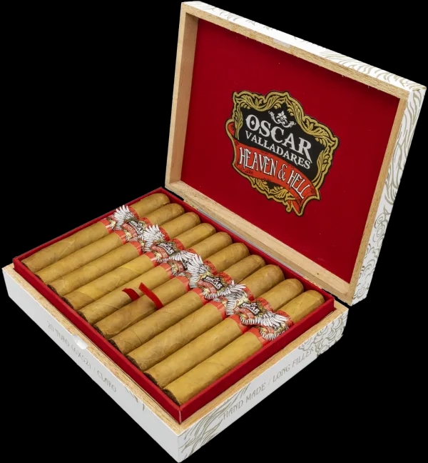 Oscar Valladares Heaven & Hell Claro Toro (bx/20) Single