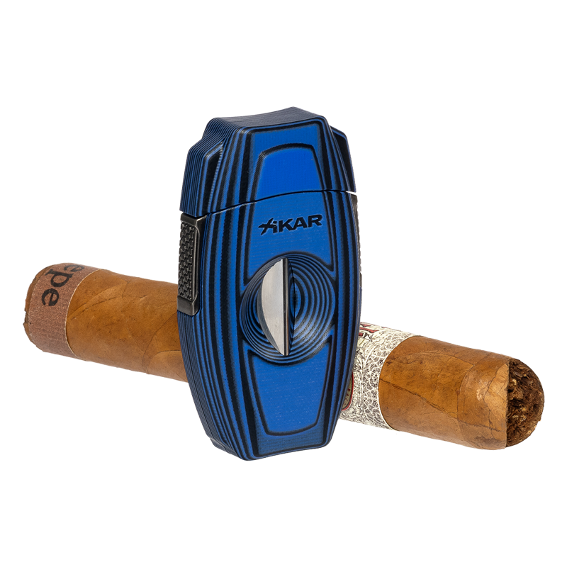 XIKAR VX2 V-Cut Cigar Cutter Blue