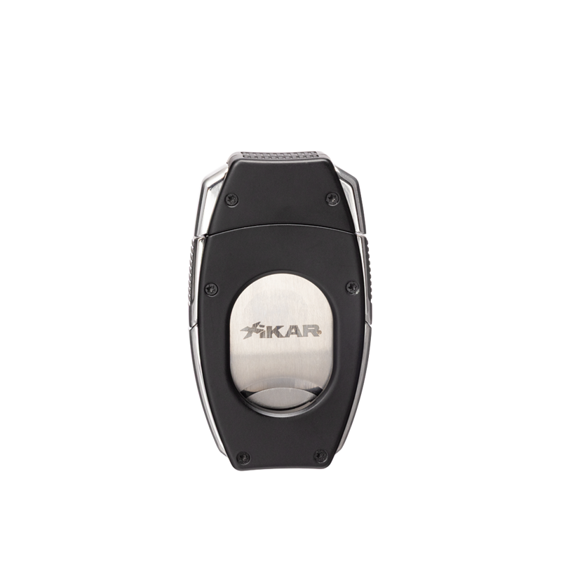 XIKAR Flip Dual Cigar Cutter Black