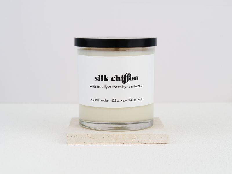 Silk Chiffon Soy Candle