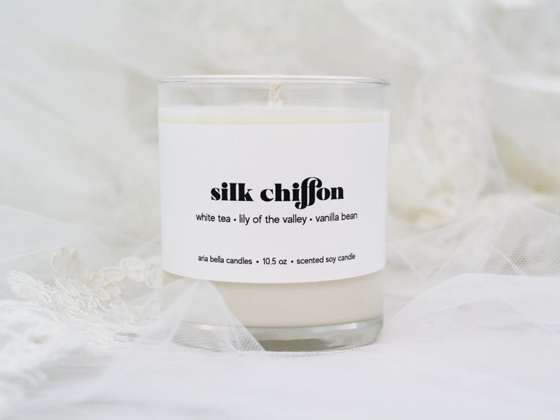 Silk Chiffon Soy Candle
