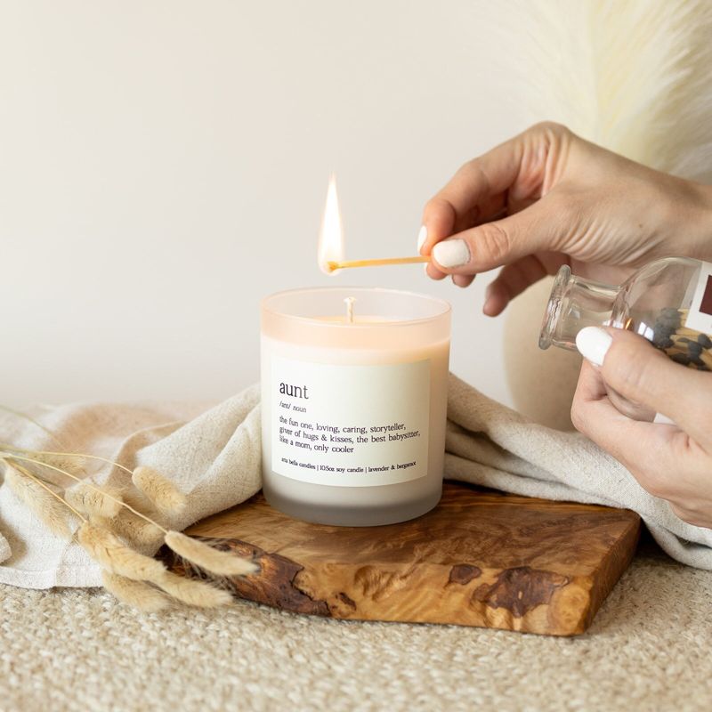 Aunt Definition Soy Candle Gift