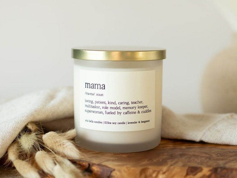 Mama Definition Soy Candle Gift