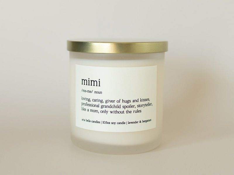 Mimi Definition Soy Candle Gift