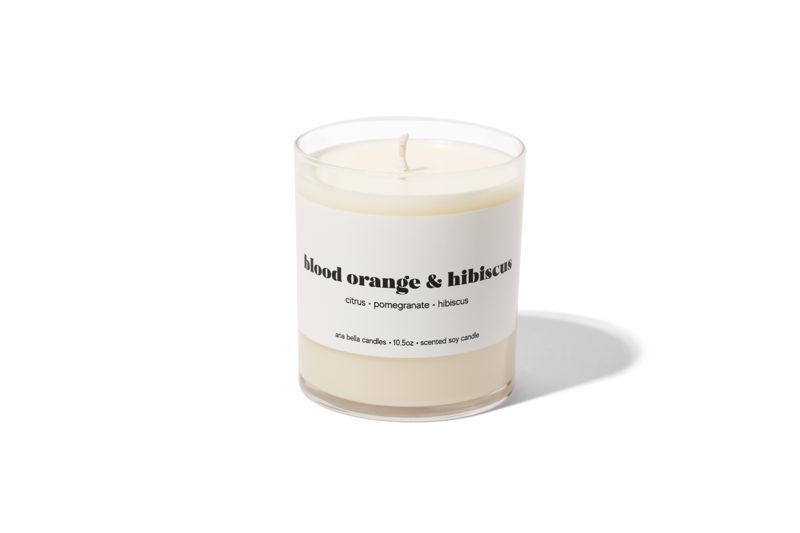 Blood Orange & Hibiscus Soy Candle