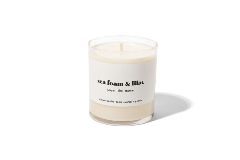 Sea Foam & Lilac Soy Candle