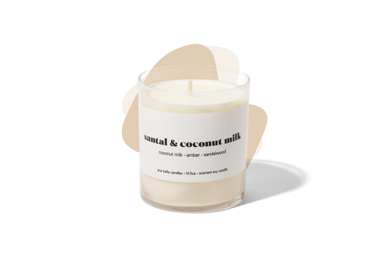 Santal & Coconut Milk Soy Candle