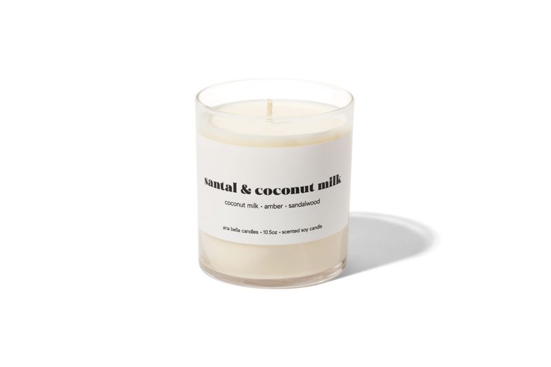 Santal & Coconut Milk Soy Candle