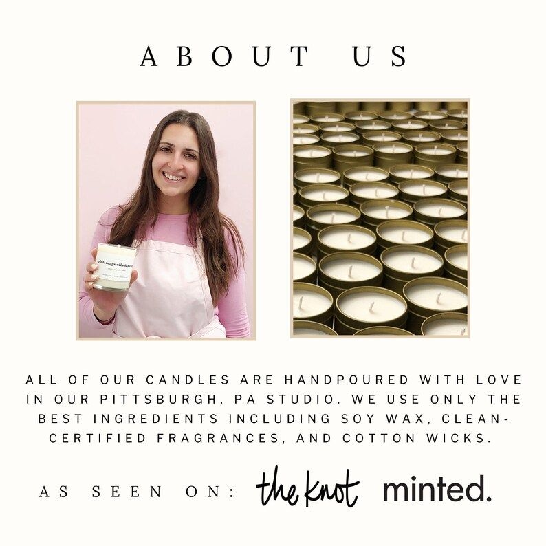 Classic Initials Candle Wedding Favors