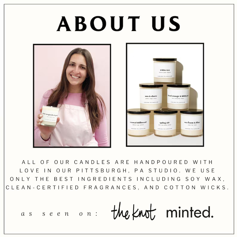 Written in the Stars Bridal Shower Candle Favors